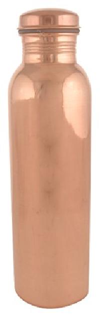 Copper Water Bottle, 900 ml, Gold