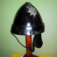 Leather Norman Helmet