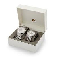 Gold Watch Pair Set