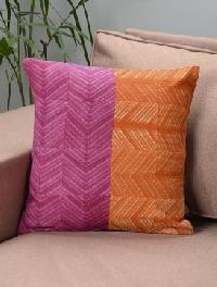 dyed cotton cushion