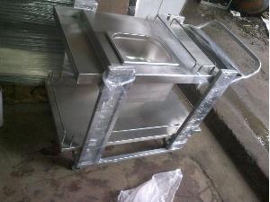 Stainless Steel Bar Trolley
