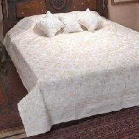 Chikan bed sheets