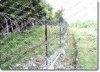 Ground Fencing Concertina Wire