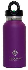 PURPLE 12 OZ CLASSIC THERMAL FLASK WITH QUICK-RELEASE CAP