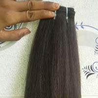 natural silky  straight double drawn raw hair extension
