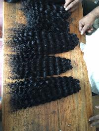 Temple Cut Wavy Curly Hair