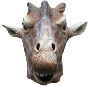 Latex Giraffe Mask