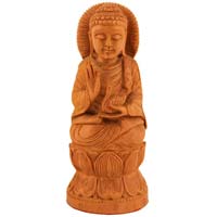 Round Buddha Statue