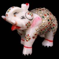 Stone Studded Elephan