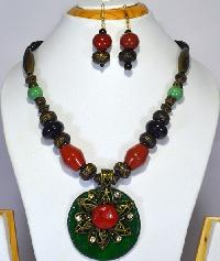 Color Stonebeads Fashion Necklace