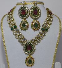 Designer Indian Kundan Necklace Set