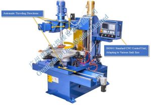 CNC Controller Sink Bottom Polishing Machine, Power : 50kva