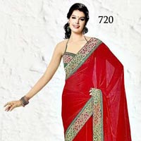 Lace Border Saree