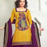 Muskan Embroidered Dress Material