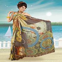 Ladies Digital Printed Sarees