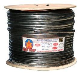 RG-59 with 0.5MM Power CCTV4 Coaxial Cable