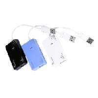4 Port USB Hub, Packaging Type : black, blue, white, red, pink