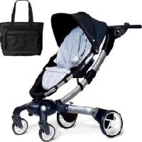 Origami Power Folding Stroller with Diaper Bag