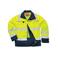 Hi Vis Multi Norm Jacket(yellow/navy)