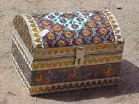wooden painted box