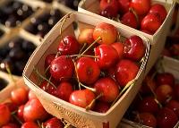 Fresh Cherries and Berries Fruits