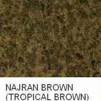 Najran Brown Granite Slab