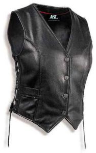 Ladies Leather Vests