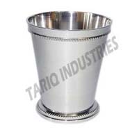 Brass Julep Cup 06 Oz Smooth Nickel Plated