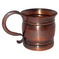 Copper Old Fashion Moscow Mule Barrel Mug