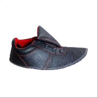 Black Leather Shoe (FSE-1002)