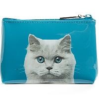 Blue Eyed Cat Small Pouch