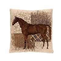 Downton Abbey Horse Pillow