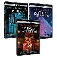 Petra, Egyptian Pyramids, and St. Paul's Cathedral DVD Combo