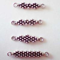 SB-12 silver beads