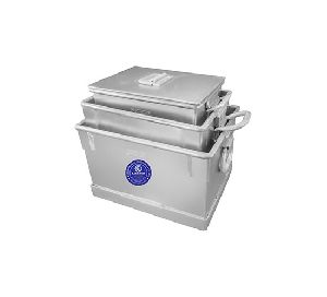 ALUMINIUM MULTIPURPOSE STORAGE DABBA WITH COVER