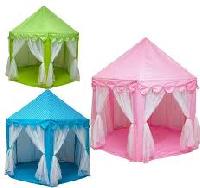 children play tents