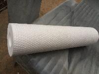 Doted spun filter cartridge