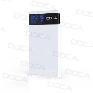 Large Oled Screen 8000mah Ultra Thin Power Bank