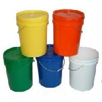 plastic paint container