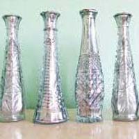 Antique Mercury Glass Vases
