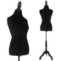 fiber black torso mannequins