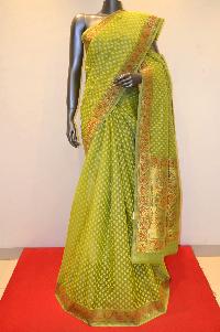 kora silk saree