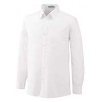 Mens White Plain Shirt