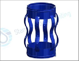 Hinged Semi Rigid Welded Bow Spring Centralizer