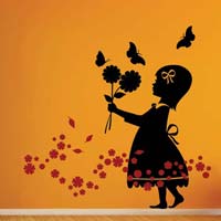 Love For Flowers Wall Decal