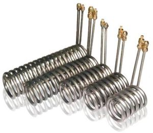 Round Coil Titanium Heating Pipe