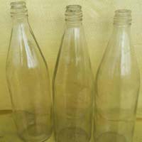 old  glass empty bottles