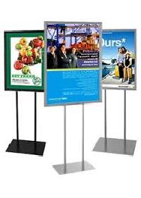 Poster stands