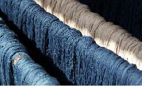 indigo dyed yarns