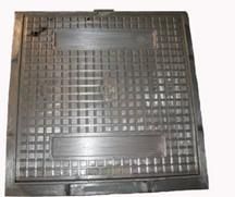 D400 Square Grey Iron Manhole Cover and Frame
